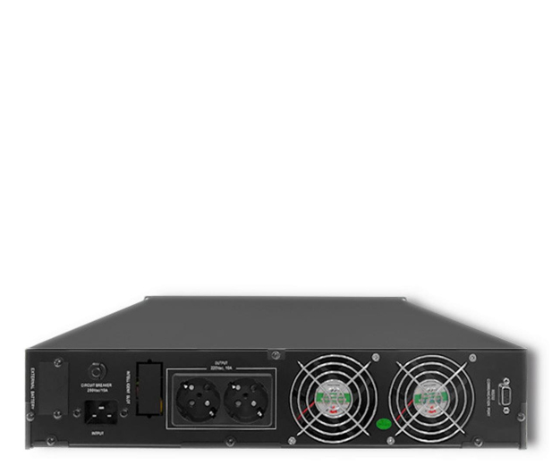 Qoltec UPS RACK | 2KVA | 1600 W | LCD - 1180148 - zdjęcie 2